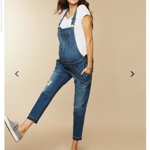 Motherhood Maternity Overalls Size Small